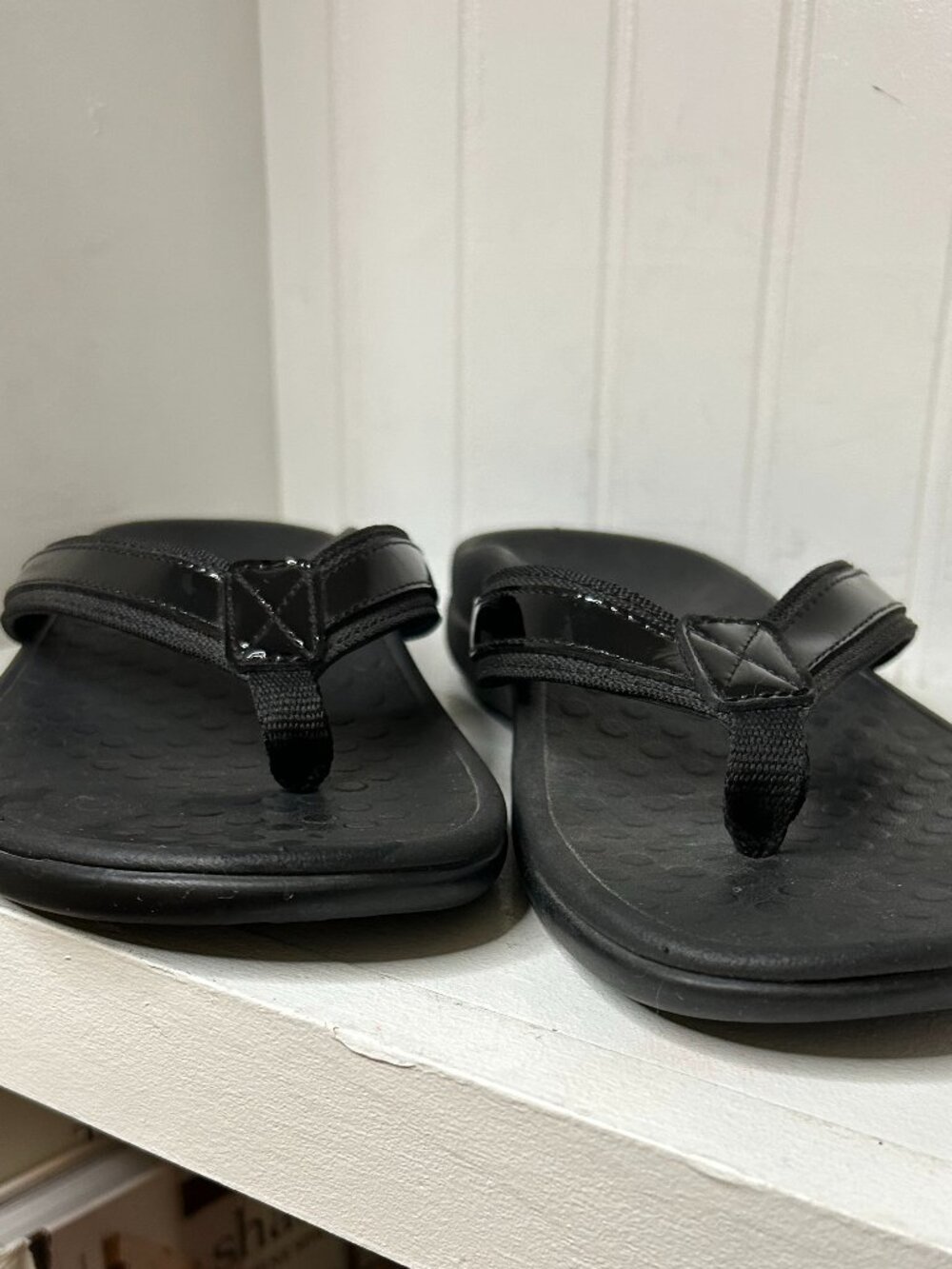 Women’s Vionic Tide II Toe Post Thong Sandals Black Size 9 - Picture 7 of 7